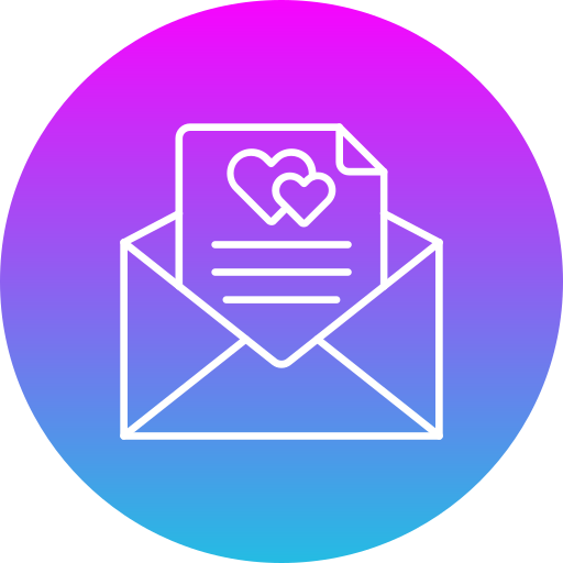 Email Generic gradient fill icon