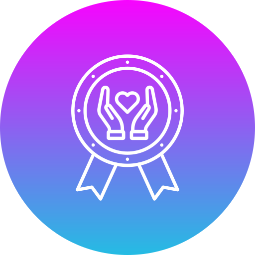 Award Generic gradient fill icon