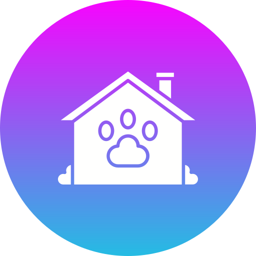 casa de mascotas icono gratis