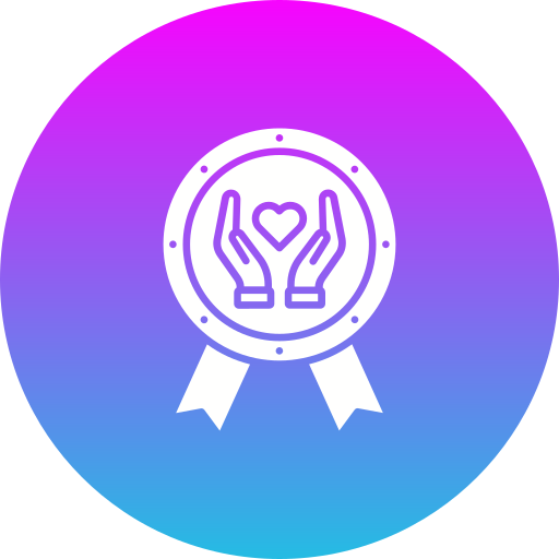 Award Generic gradient fill icon