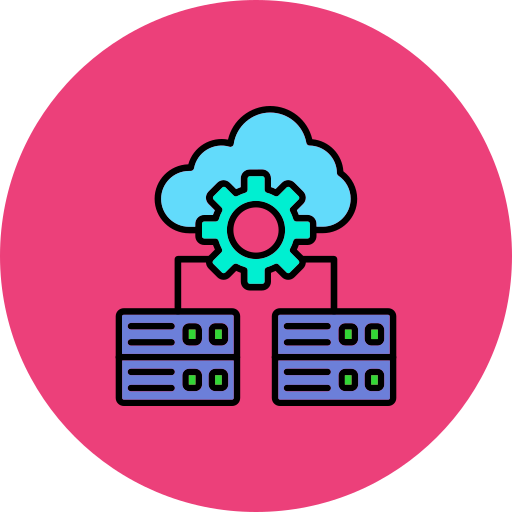 Data management - Free networking icons