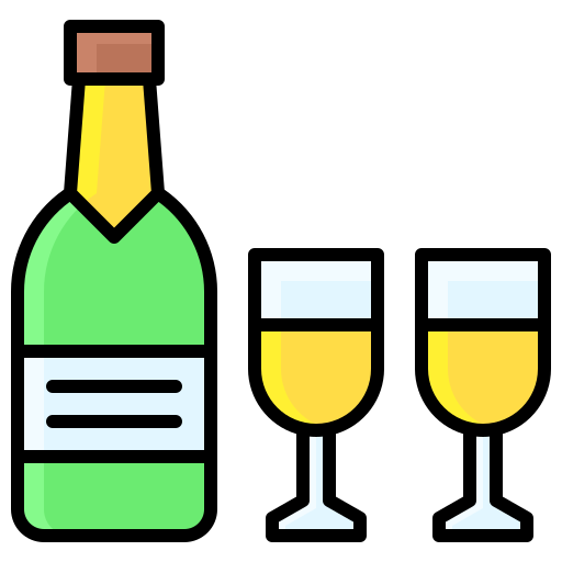 champagne Icône gratuit champagne Icône gratuit
