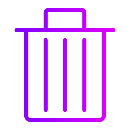 Trash free icon Trash free icon