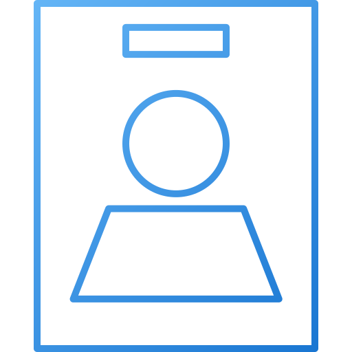 tarjeta de identificación icono gratis