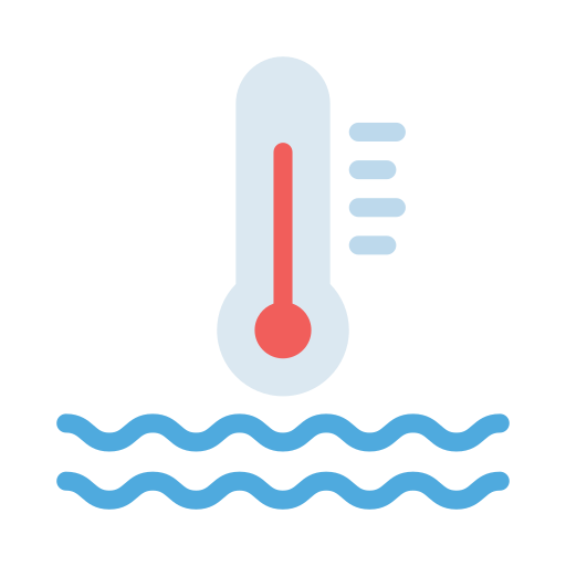 control de temperatura icono gratis