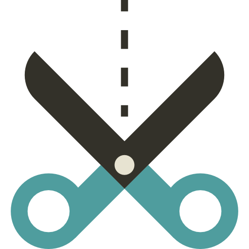 cortar icono gratis