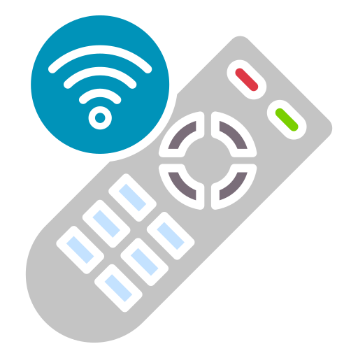 Remote control Generic color fill icon