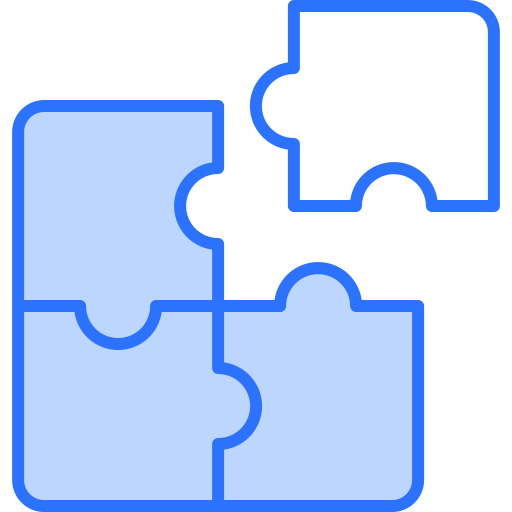 pieza de puzzle icono gratis