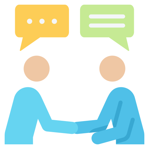 Negotiation free icon Negotiation free icon