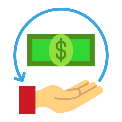 Refund free icon