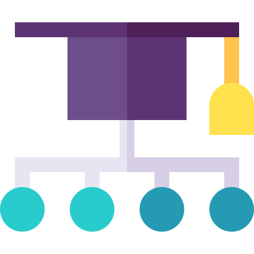 graduación icono gratis