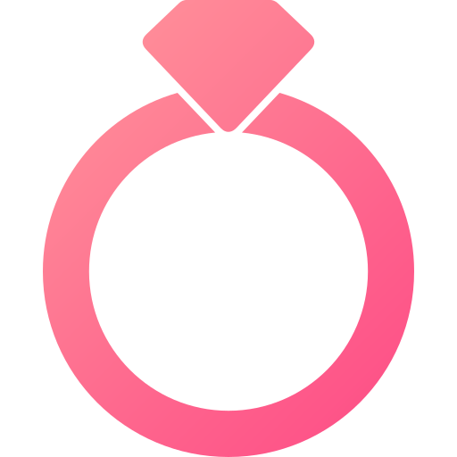 bague de fiançailles Icône gratuit