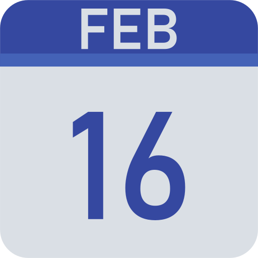 dieciséis icono gratis