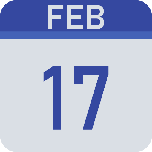 de diecisiete icono gratis