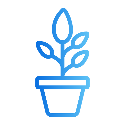 planta en maceta icono gratis