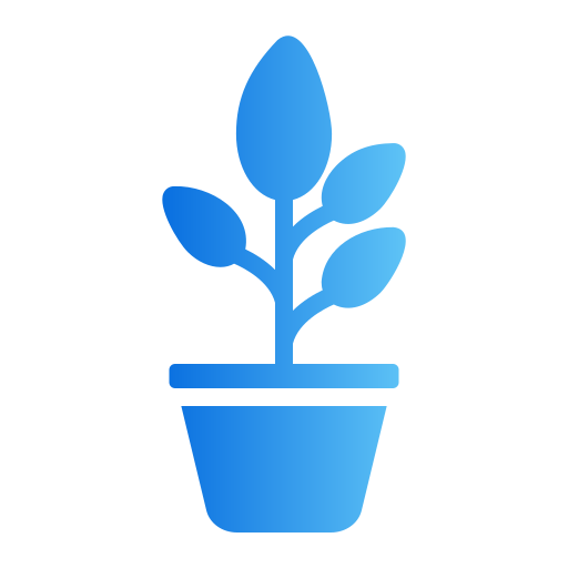 planta en maceta icono gratis