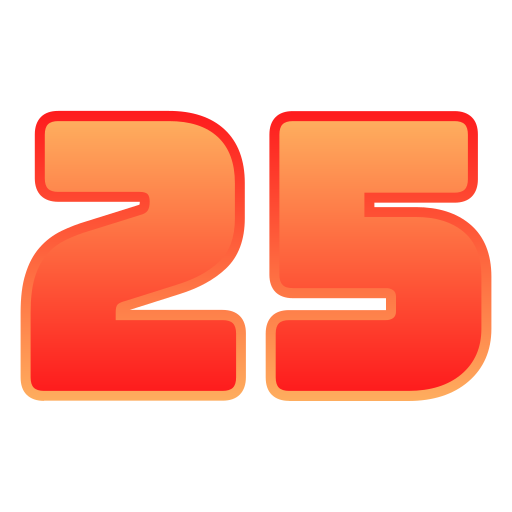 25 icono gratis