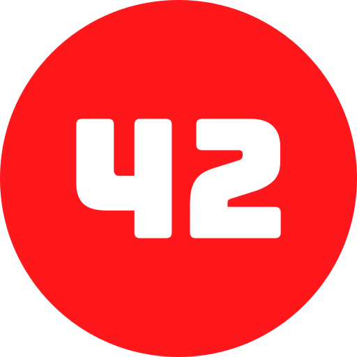 42 icono gratis