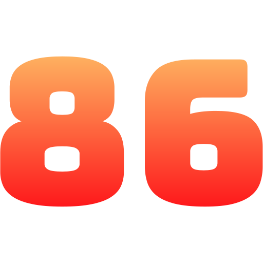 86 icono gratis
