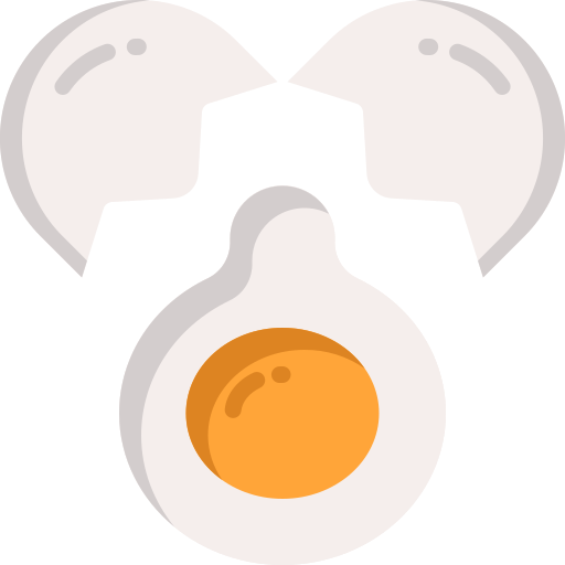 gebrochenes ei kostenlos Icon gebrochenes ei kostenlos Icon