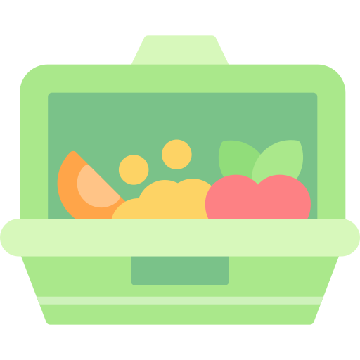 caja de almuerzo icono gratis