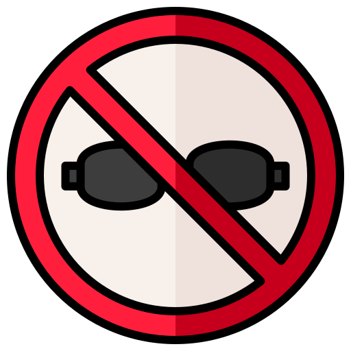 No Glasses Free Signaling Icons 7212