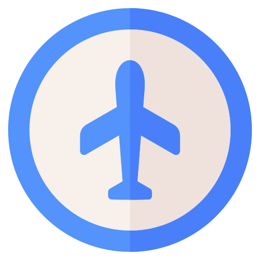 avión icono gratis