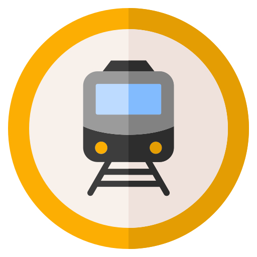 ferrocarril icono gratis