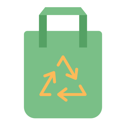 bolsa de reciclaje icono gratis