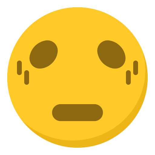 Scared Generic color fill icon