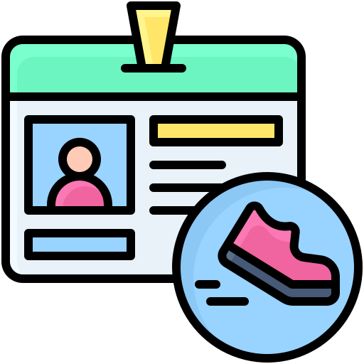 tarjeta de identificación icono gratis