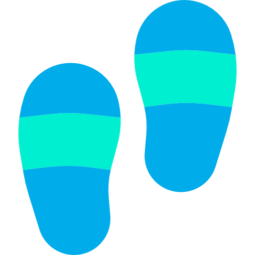 Flip flops Kiranshastry Flat icon