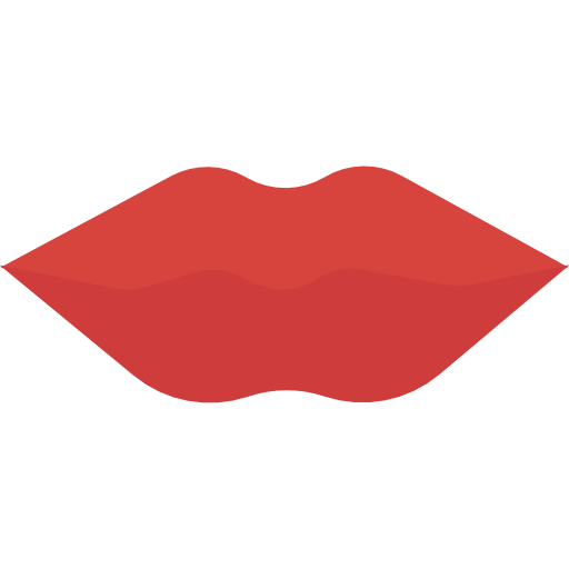 labios icono gratis