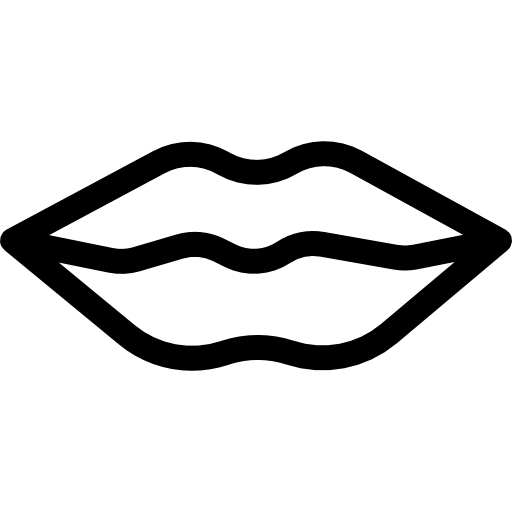 labios icono gratis