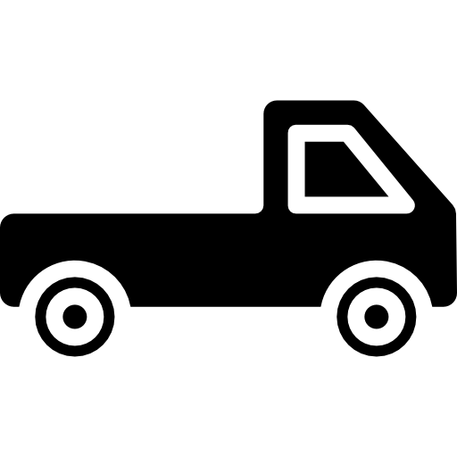 픽업 트럭 무료 아이콘 픽업 트럭 무료 아이콘