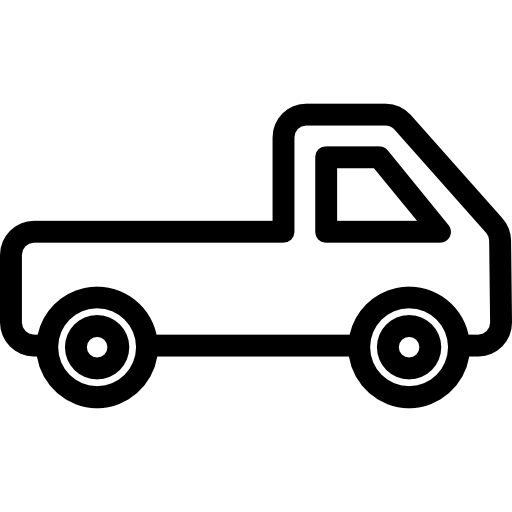 픽업 트럭 무료 아이콘