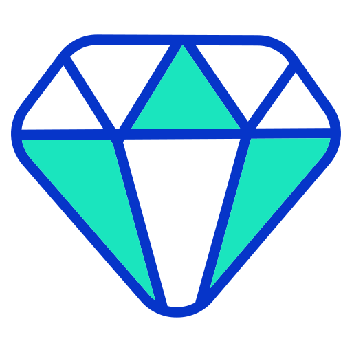 diamant Icône gratuit diamant Icône gratuit