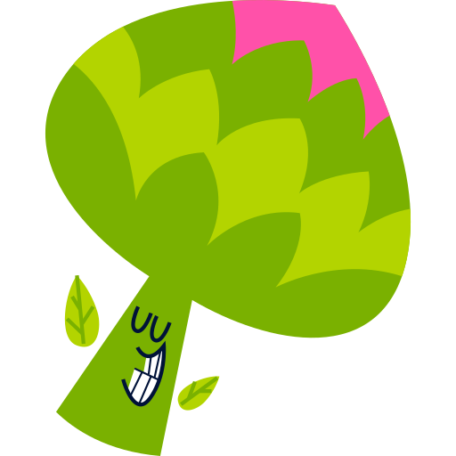 Artichoke free sticker