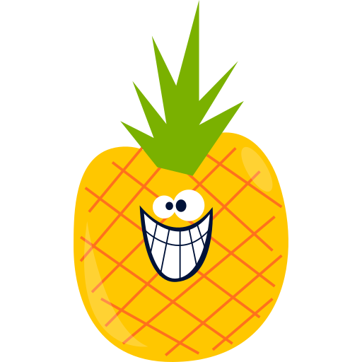 ananas gratuit sticker ananas gratuit sticker
