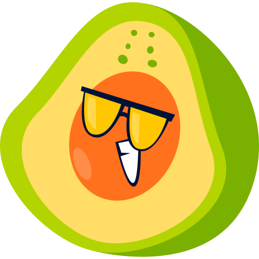 aguacate gratis sticker