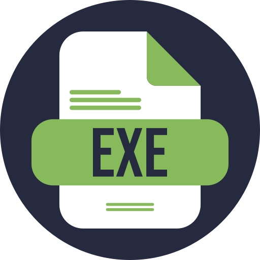 Exe free icon