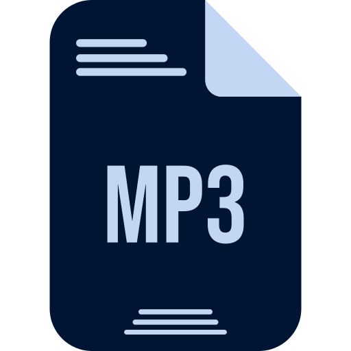 Mp3 Generic Color Fill Icon