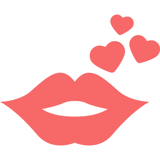 labios icono gratis