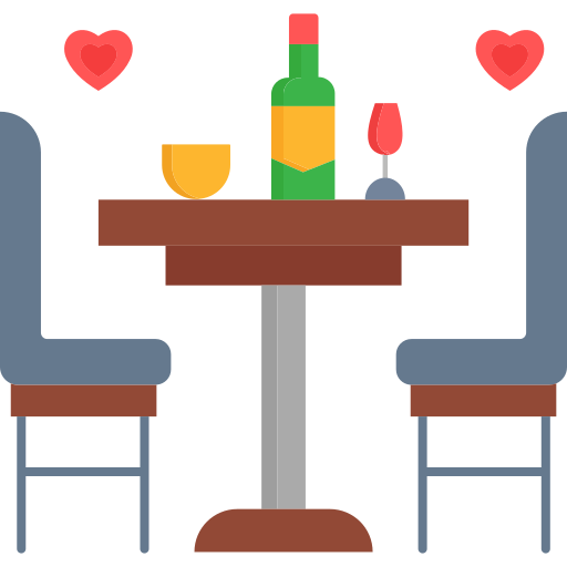 mesa del comedor icono gratis