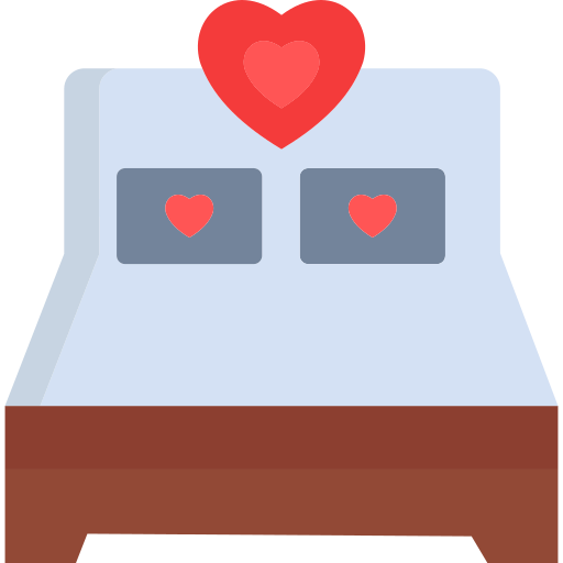 cama matrimonial icono gratis