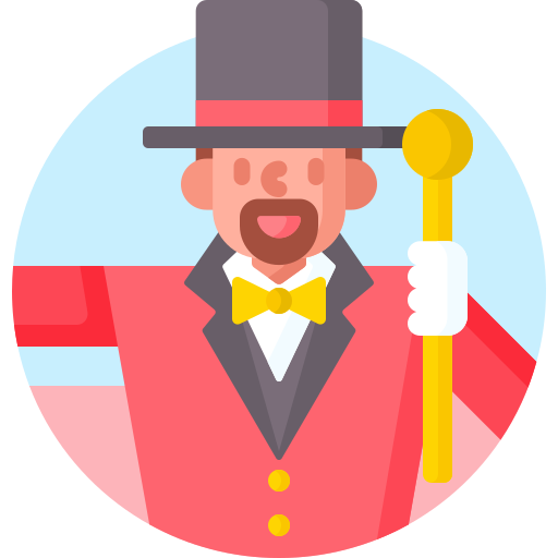 Ringmaster Detailed Flat Circular Flat icon