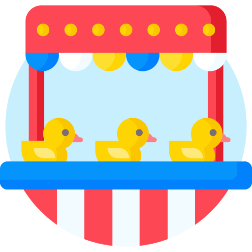 Duck pond game - Free entertainment icons