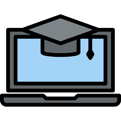 diplôme en ligne Icône gratuit diplôme en ligne Icône gratuit