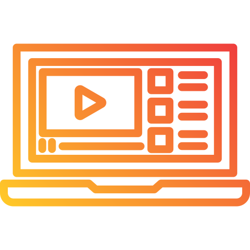 video tutorial icono gratis