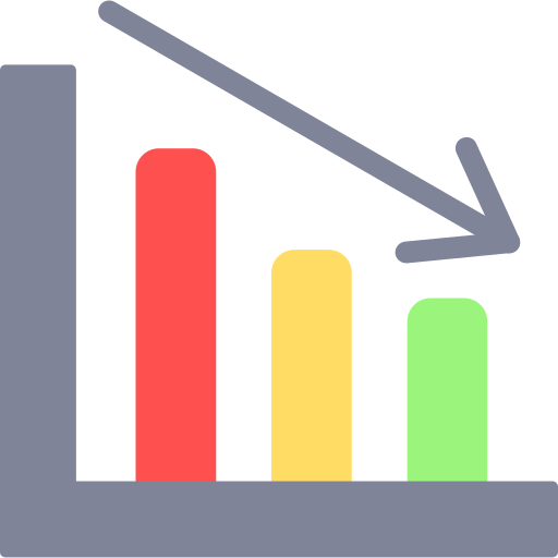 gráfico de linha grátis ícone gráfico de linha grátis ícone